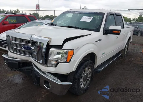 2012 Ford F-150 Lariat z USA, uszkodzony, nr VIN 1FTFW1ET9CFA11033
